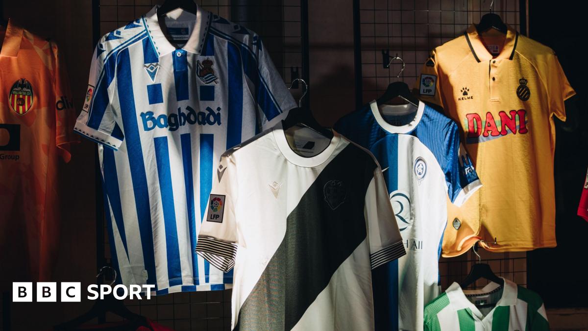 La Liga Times em Camisas Retro