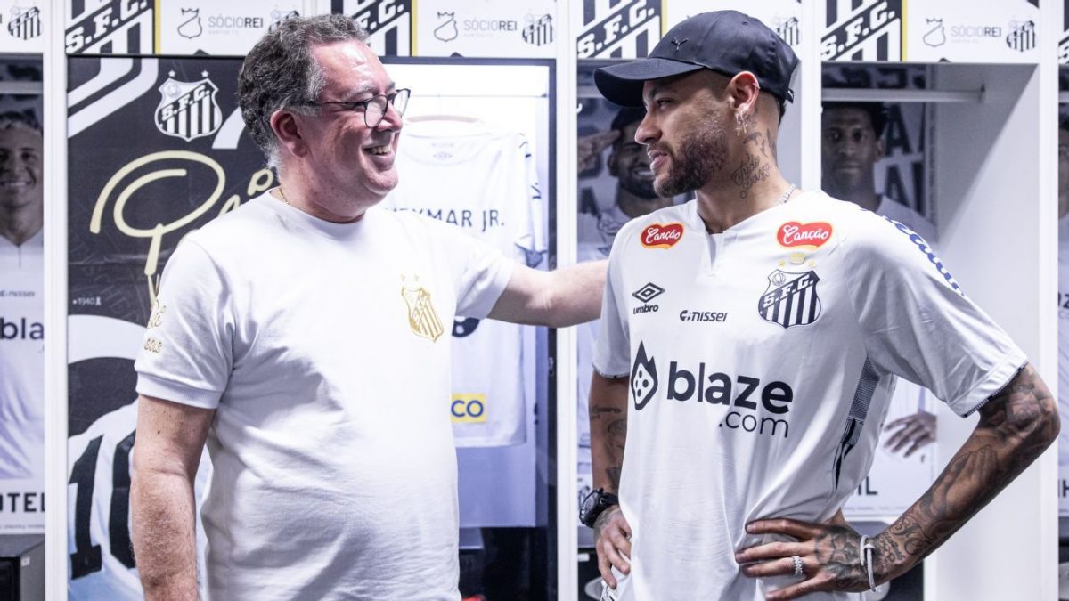 Neymar e o contrato com o Santos