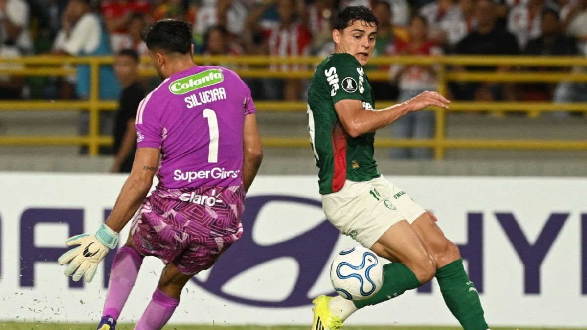 Palmeiras Empata com Junior Barranquilla