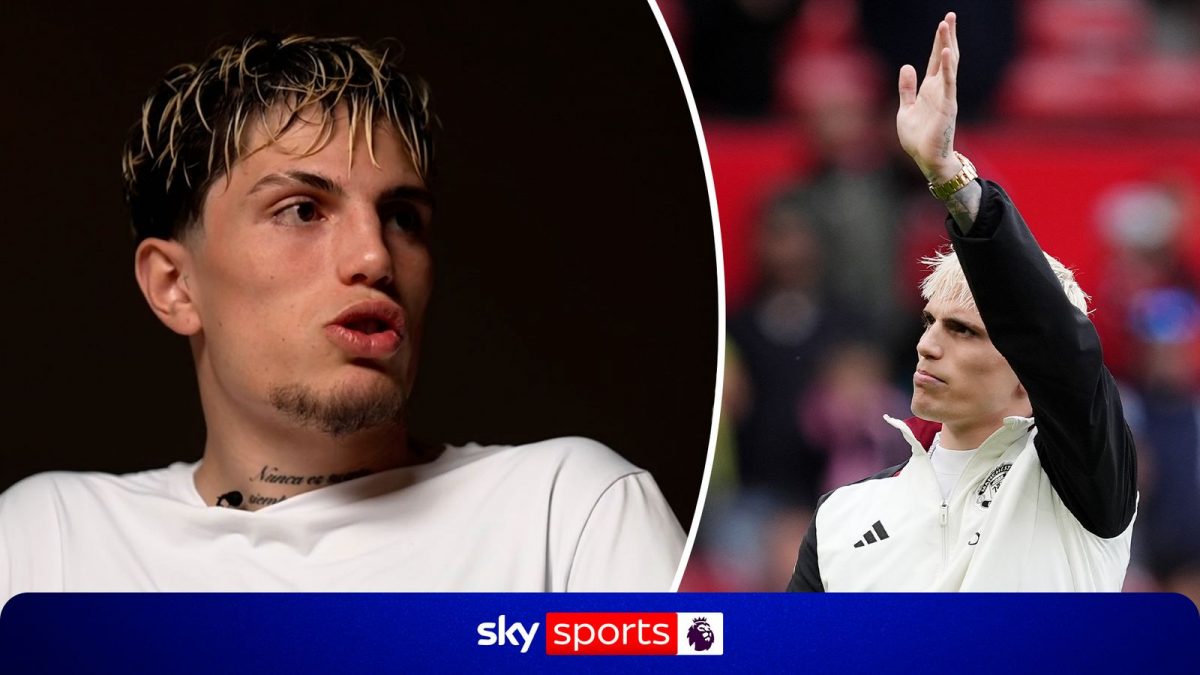 Alejandro Garnacho fala sobre sua saída do Manchester United