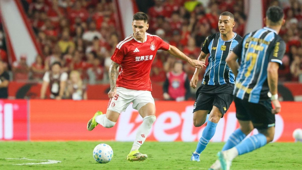 Inter e Grêmio não saem do 0 a 0 no GreNal 452