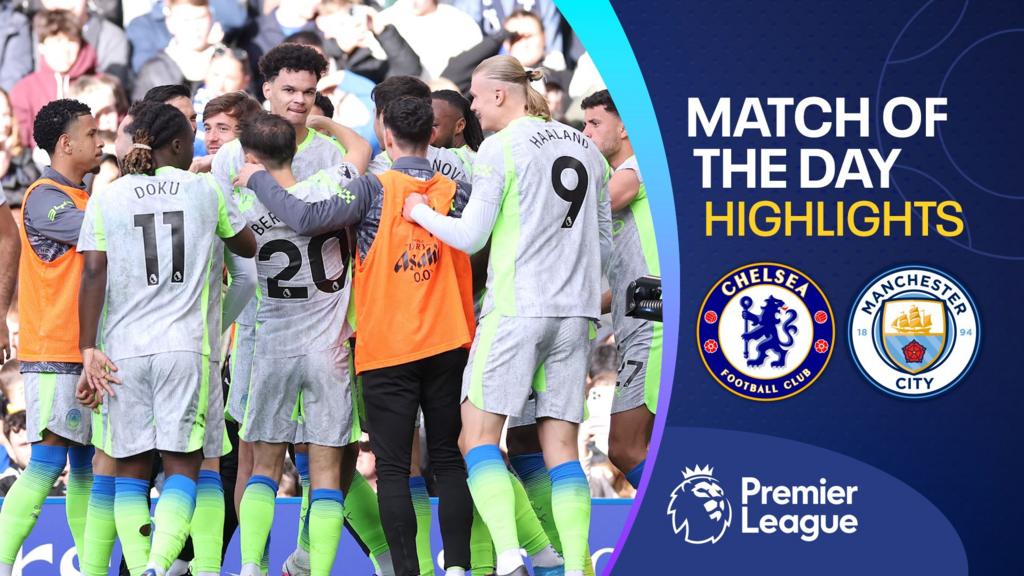 Manchester City vence Chelsea e se aproxima do líder Arsenal