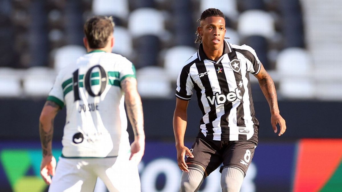 Botafogo busca virada, mas sofre empate contra o Coritiba