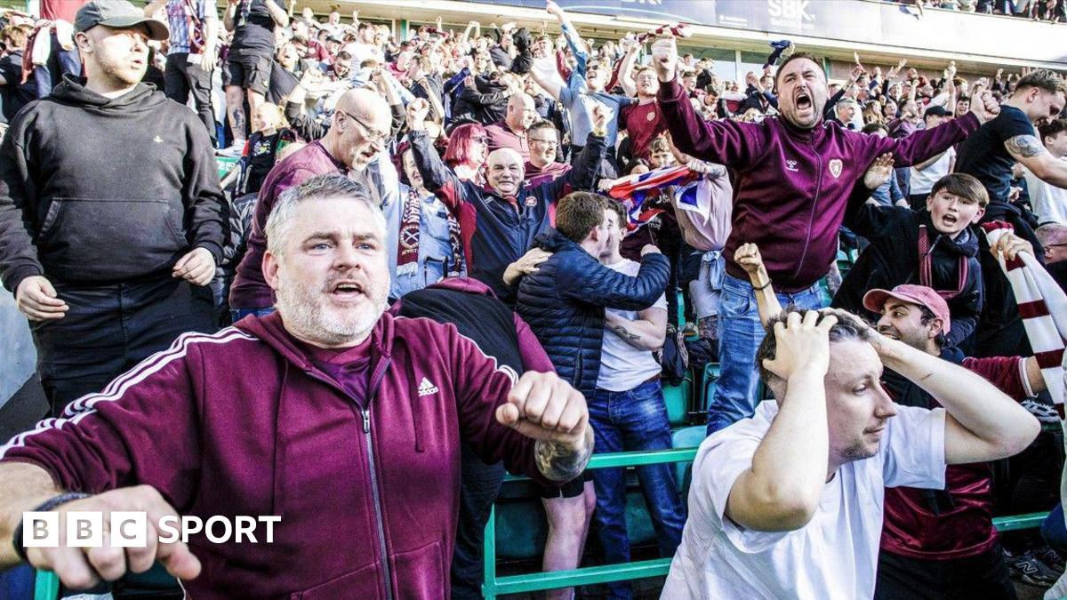Hearts ainda na disputa pelo título