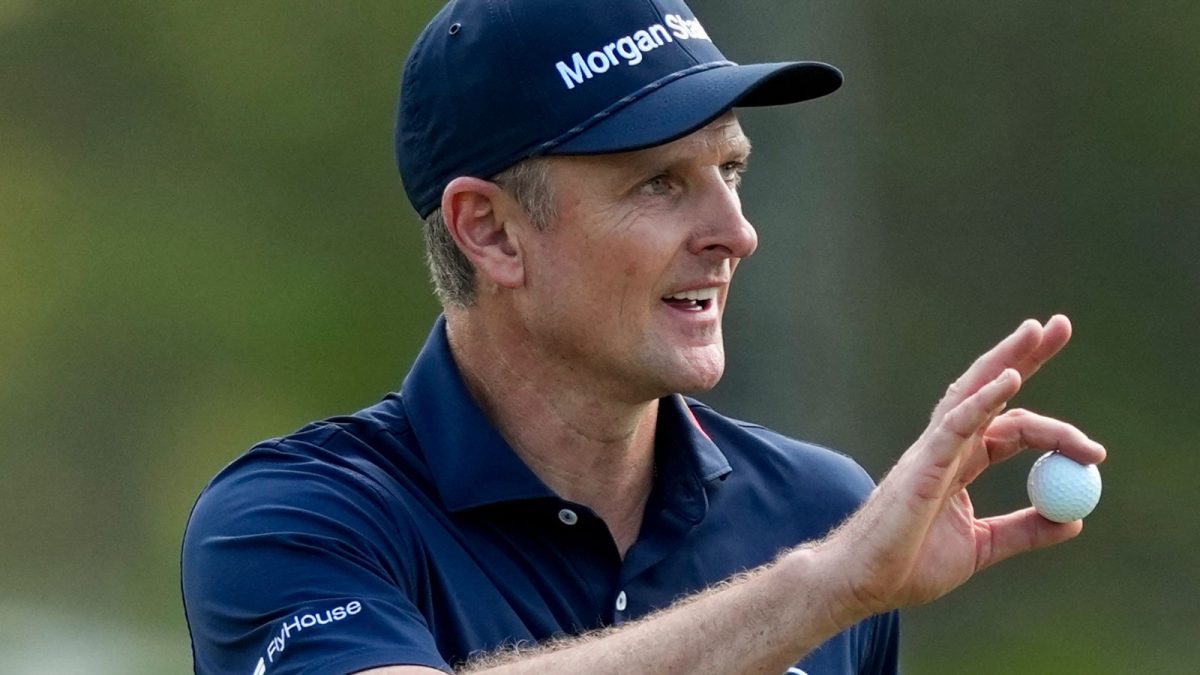 Justin Rose e os novos clubes de golfe