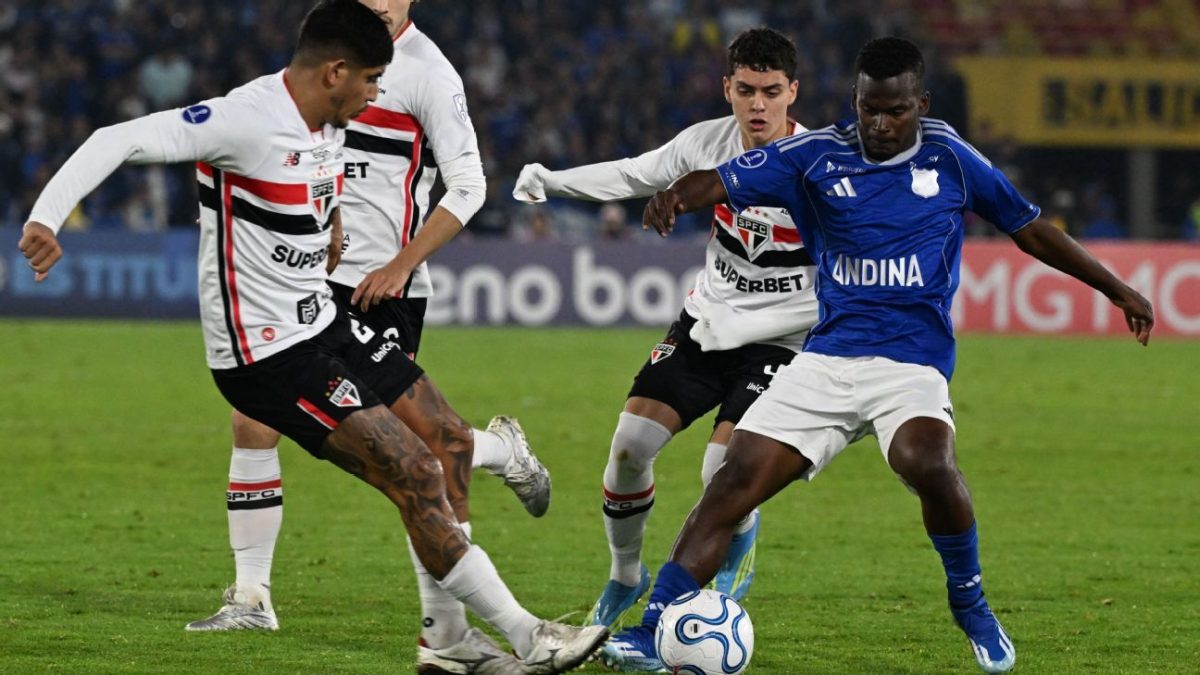 São Paulo segue líder após empate com o Millonarios