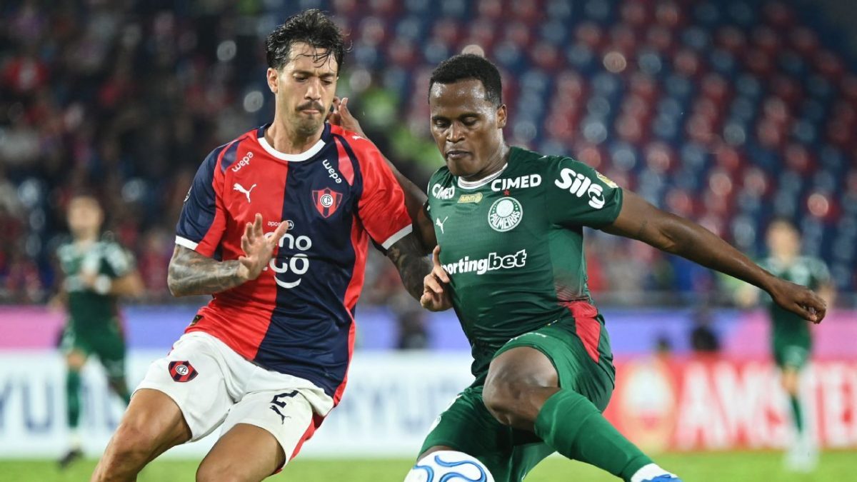 Empate do Palmeiras com o Cerro Porteño