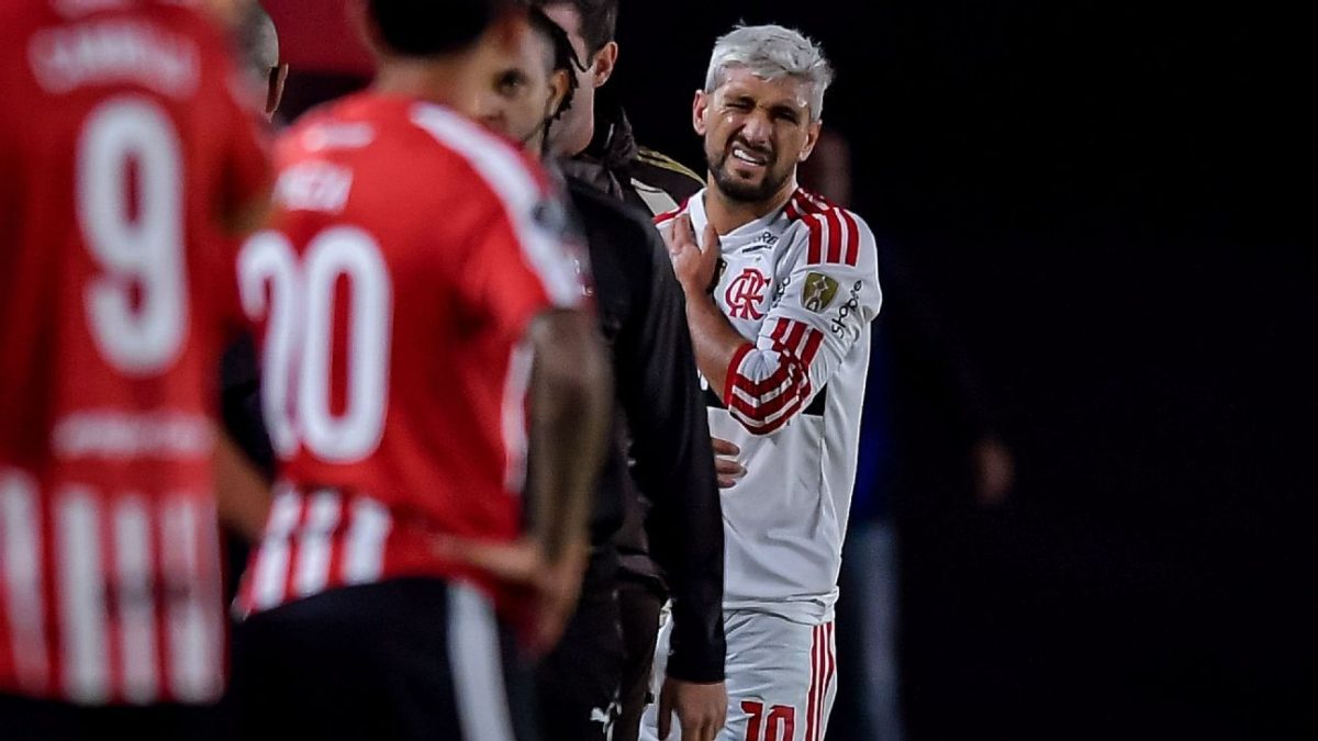 Lesão de Arrascaeta Abala o Flamengo