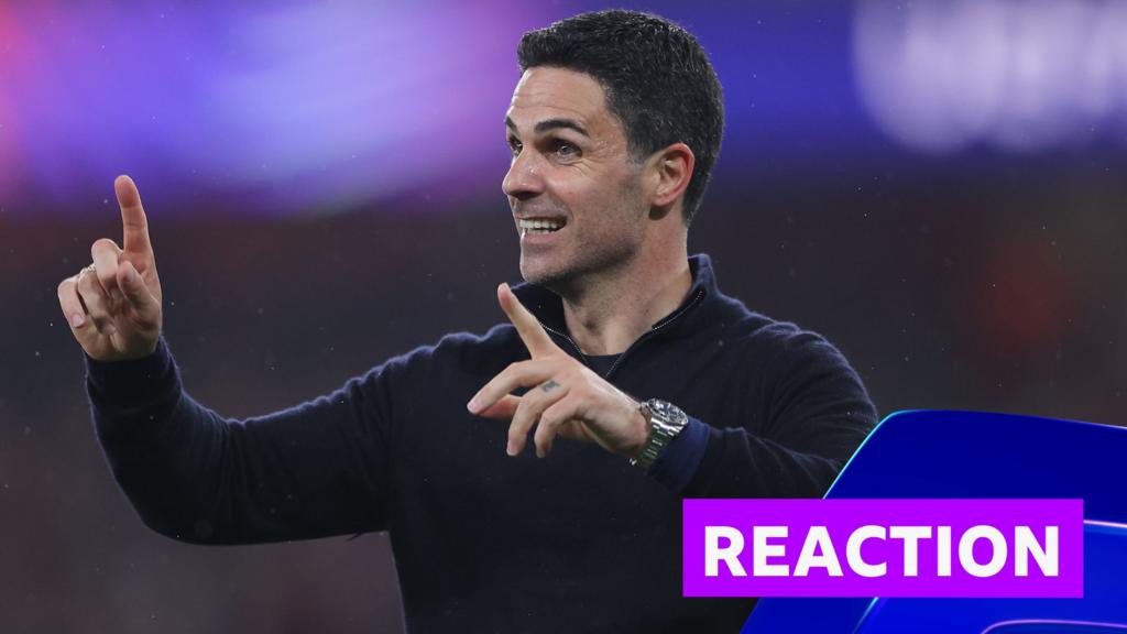 Arteta elogia jogadores e torcedores do Arsenal
