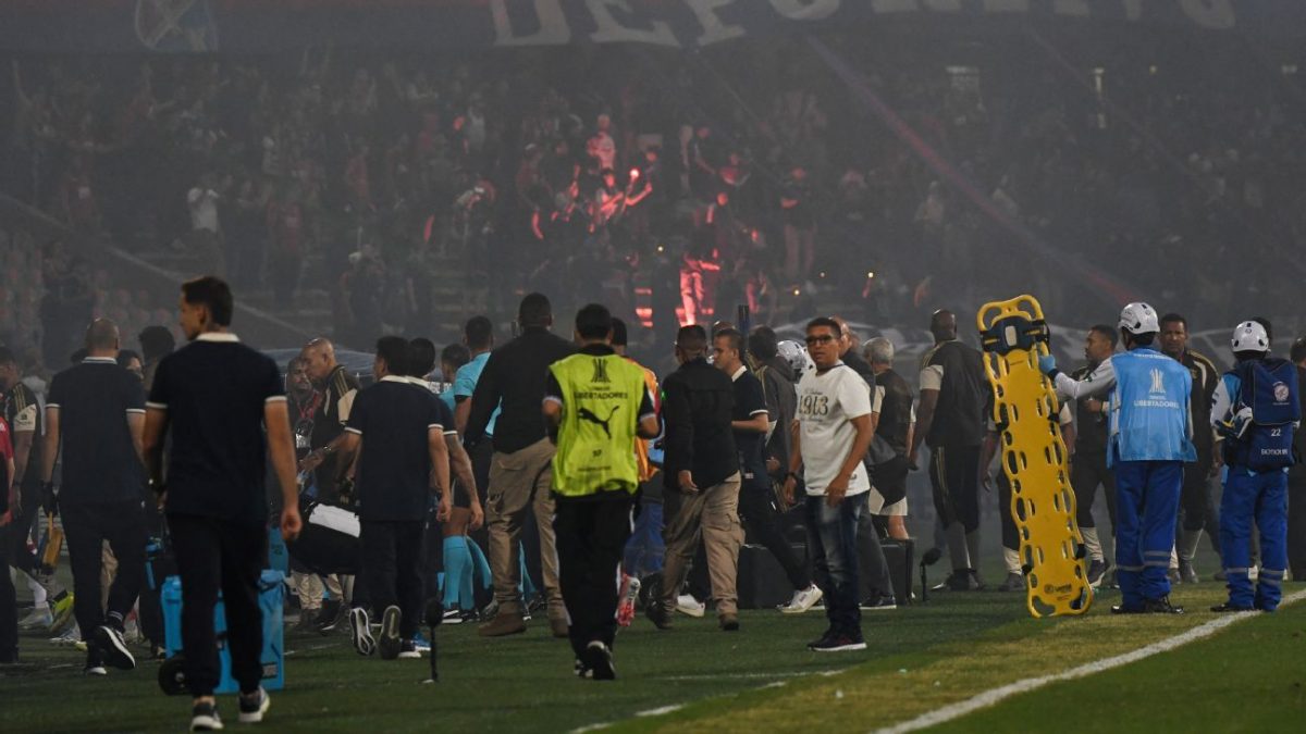 Flamengo e Independiente Medellín: confusão na Libertadores