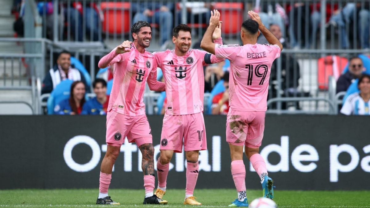 Messi brilha em vitória do Inter Miami