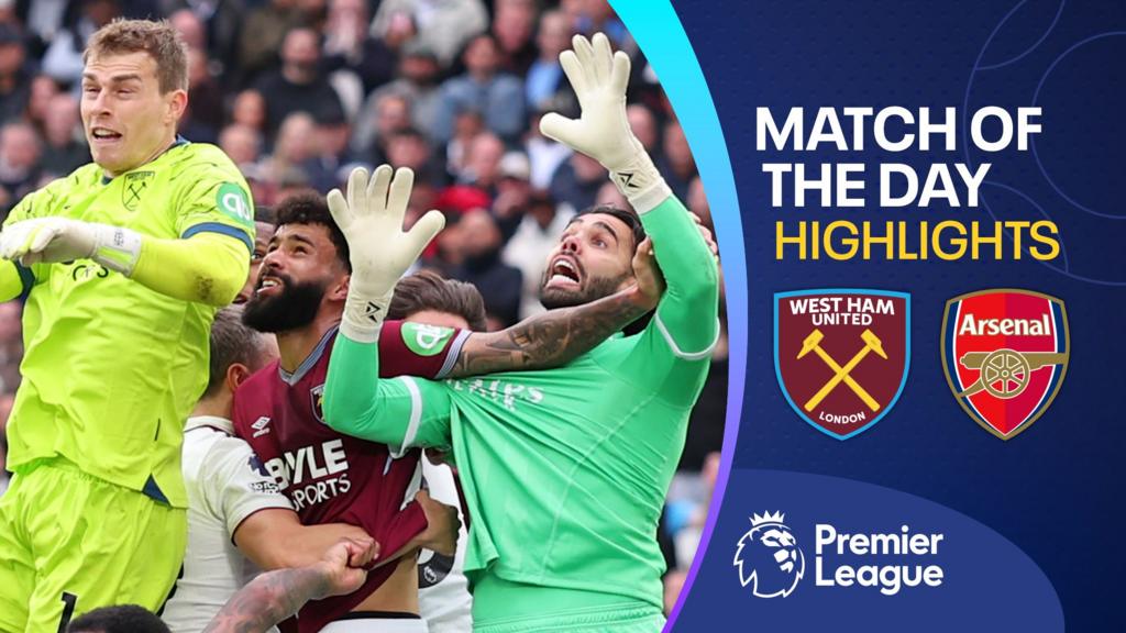 Drama no London Stadium: Arsenal vence West Ham com gol no final