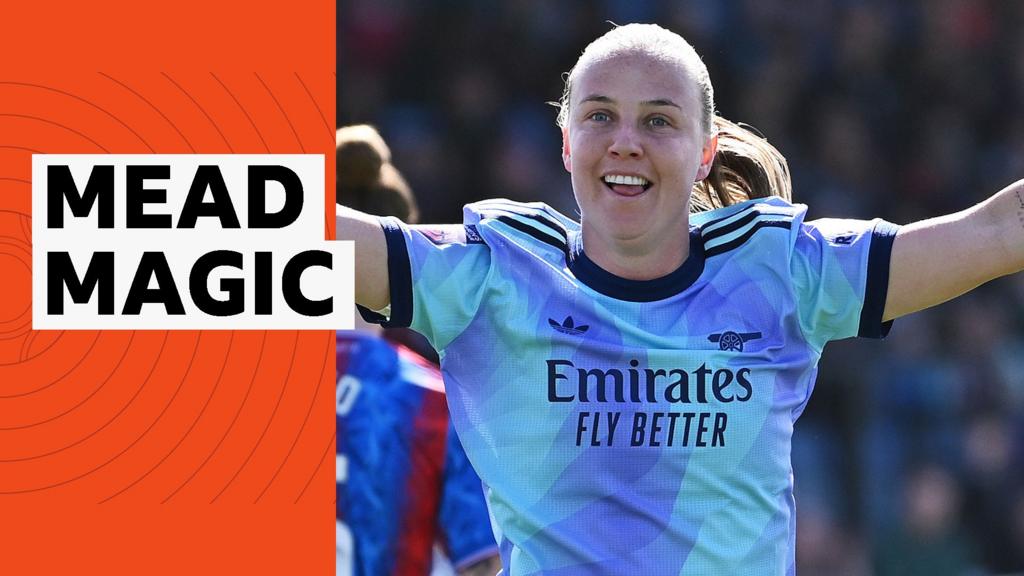 Beth Mead marca dois gols e alcança 50 tentos pelo Arsenal