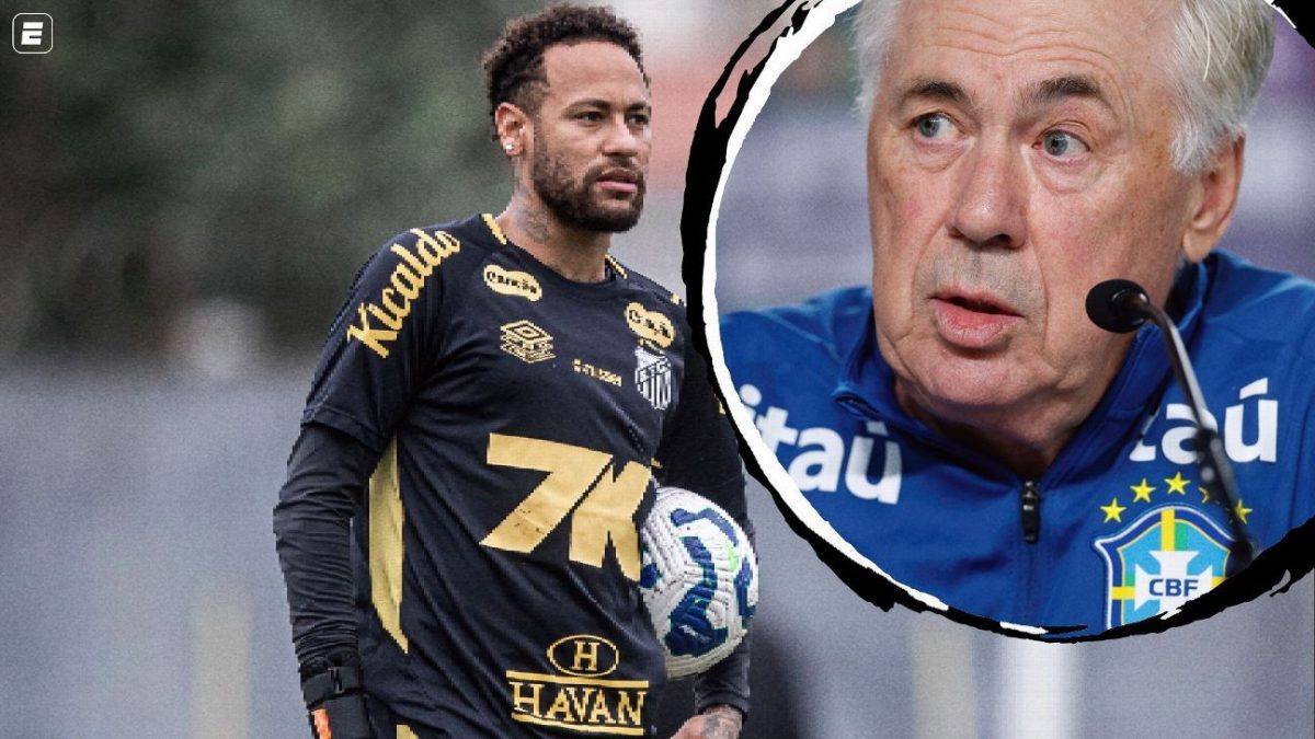Carlo Ancelotti fala sobre Neymar