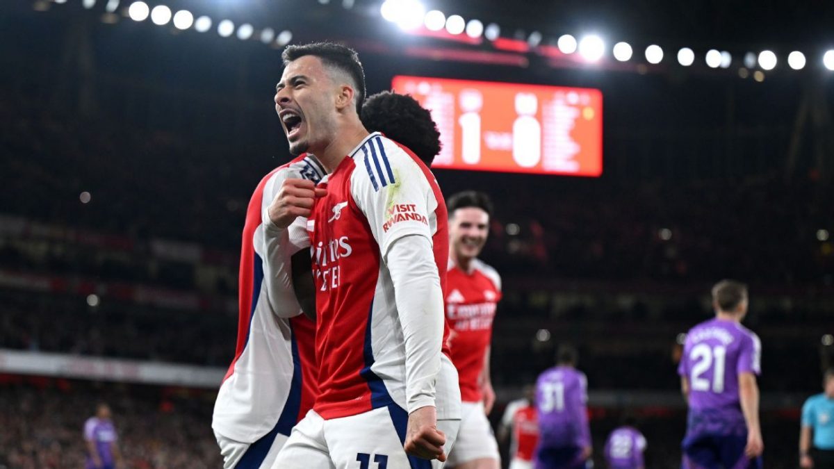 Tabu centenário em jogo do Arsenal