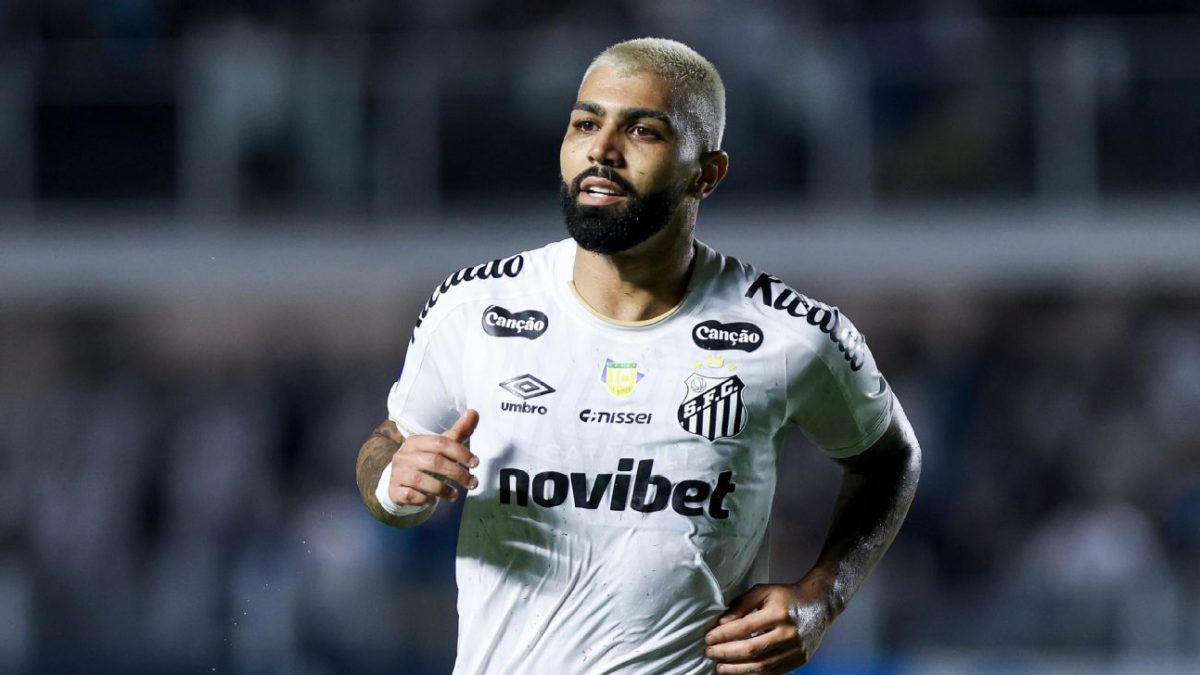 Gabigol detona Santos por empate