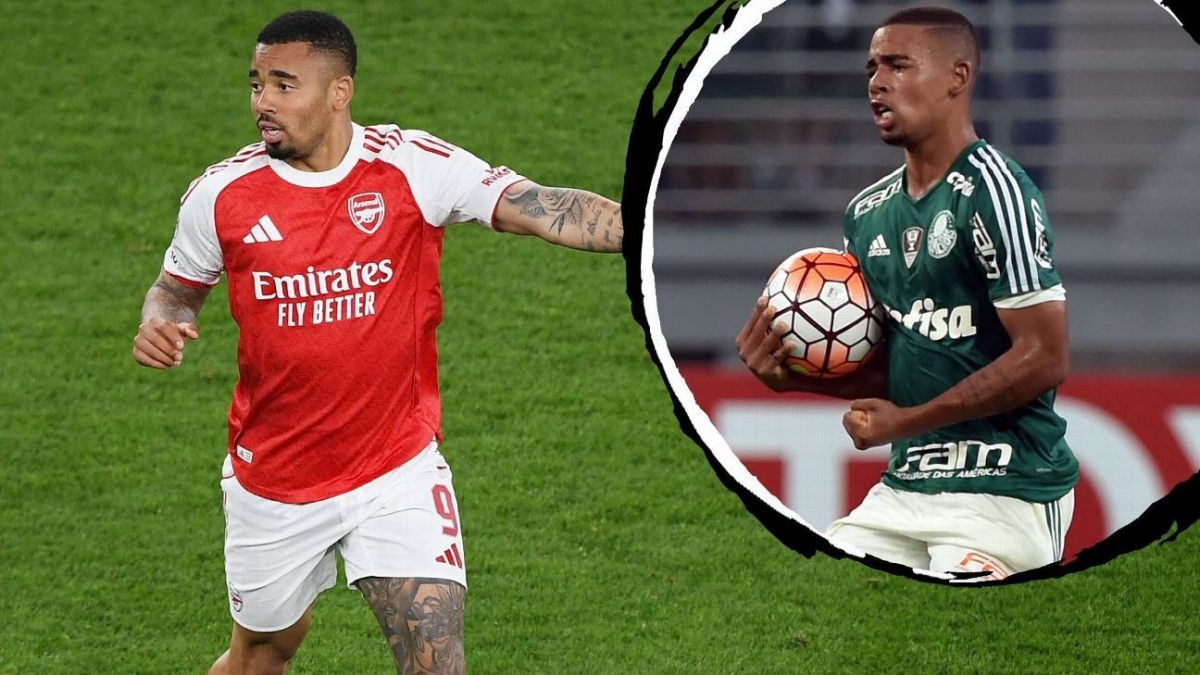 Gabriel Jesus pensa em voltar ao Palmeiras