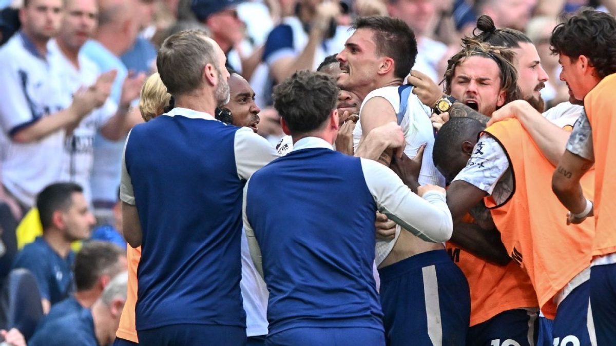 Tottenham se salva na última rodada