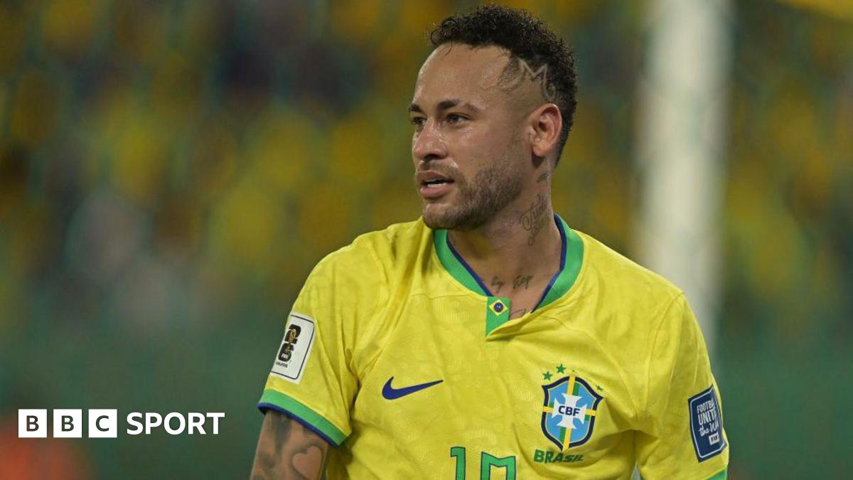 Neymar pode perder a estreia da Copa do Mundo