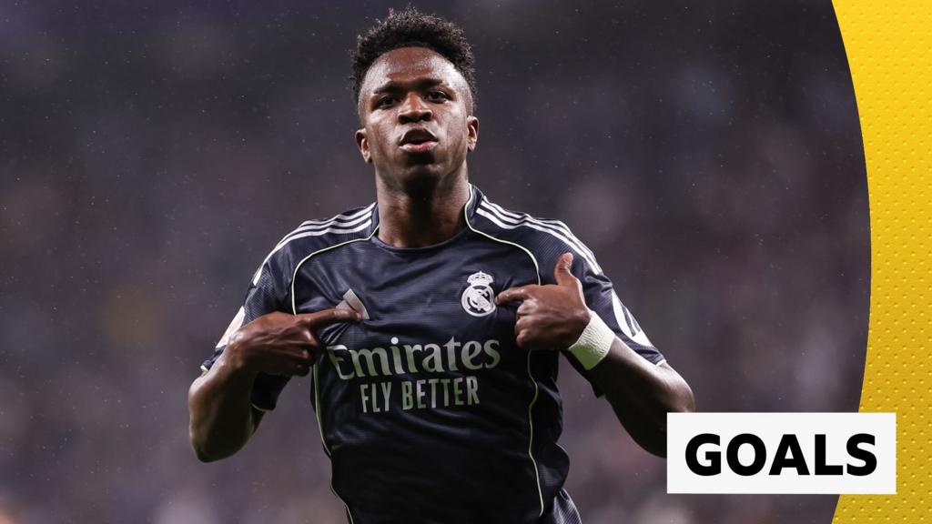 Vinicius Jr. brilha e mantém Barcelona longe do título