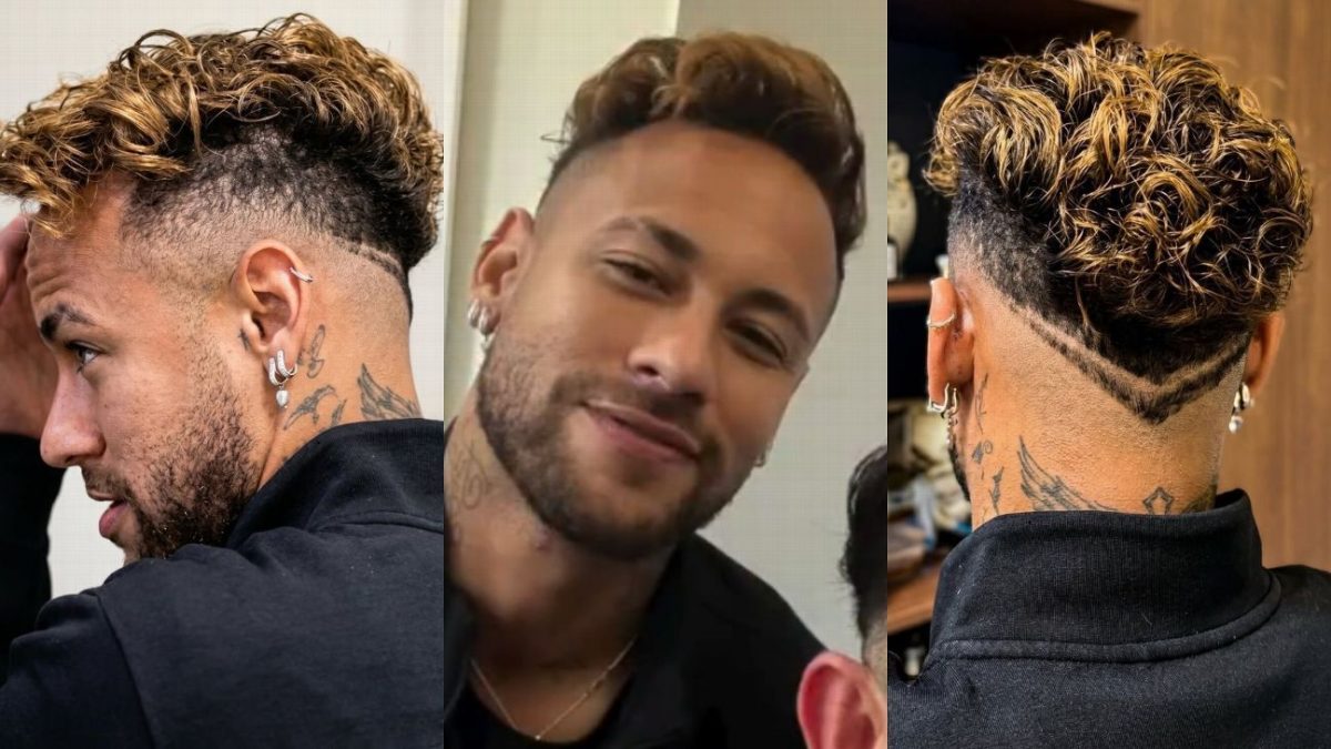 Neymar apresenta novo penteado para a Copa do Mundo