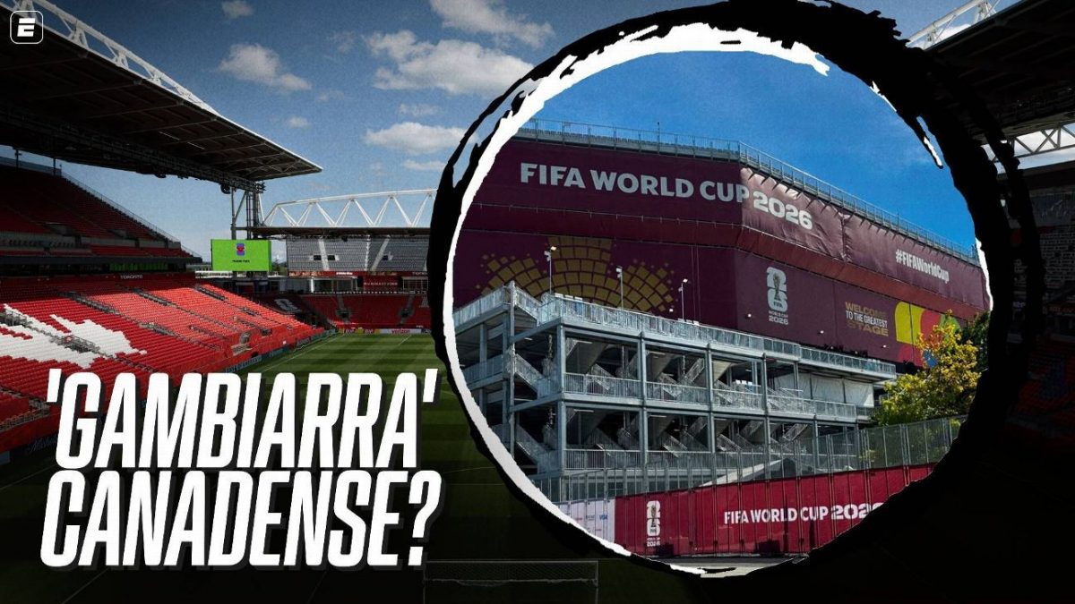 Estádio canadense se prepara para a Copa do Mundo
