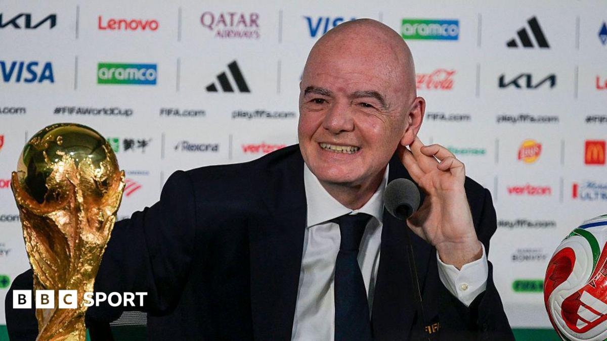 Infantino defende a Copa do Mundo de 2026