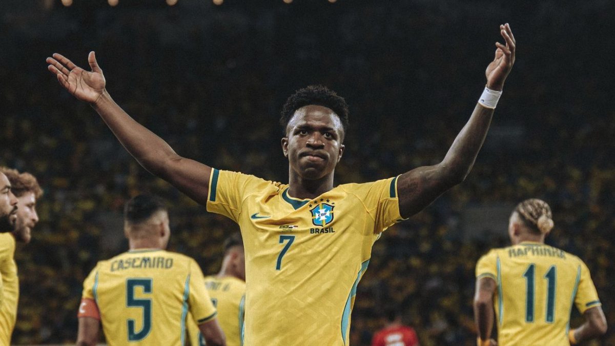 Vinicius Jr. assume protagonismo na Seleção Brasileira