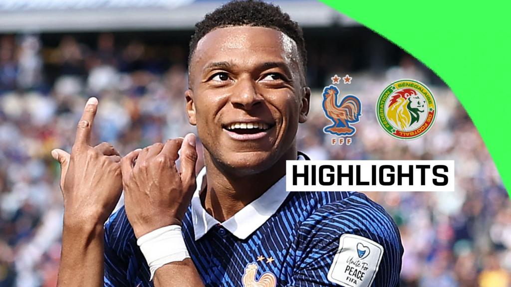 Mbappé brilha na estreia da França