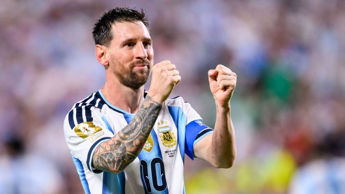 Messi quebra recordes e leva a Argentina à vitória