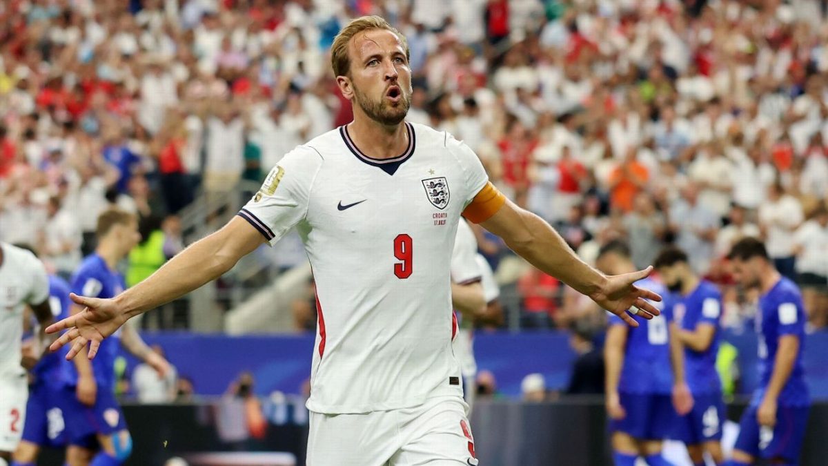 Harry Kane faz história e Inglaterra vence a Croácia