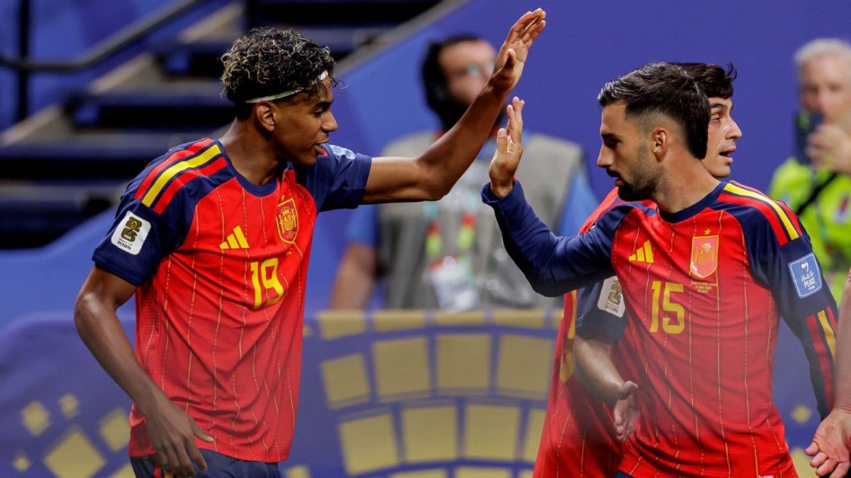 Lamine Yamal brilha na goleada da Espanha sobre a Arábia Saudita
