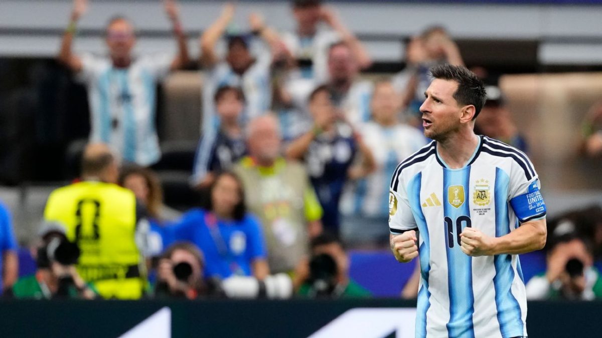 Messi se torna o maior artilheiro da história das Copas