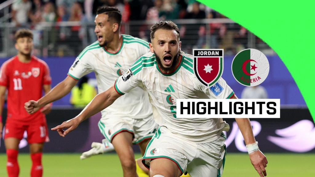 Algeria completa virada e elimina a Jordânia
