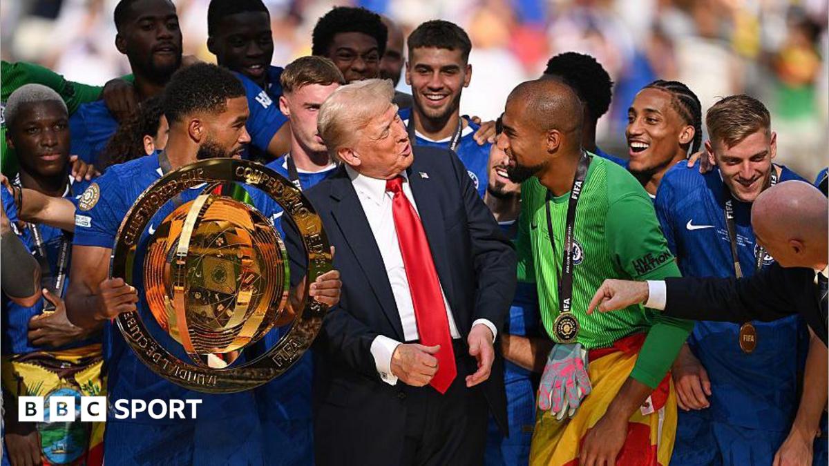 Trump irá à final da Copa do Mundo