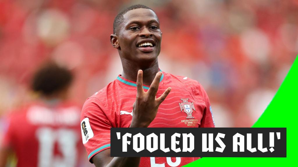 Mendes Marca Gol Espectacular para Portugal