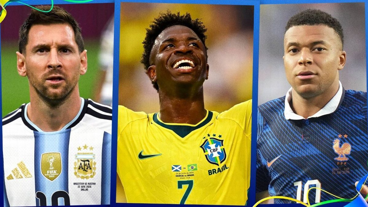 Vinicius Jr. brilha na Copa do Mundo e se compara a Messi e Mbappé