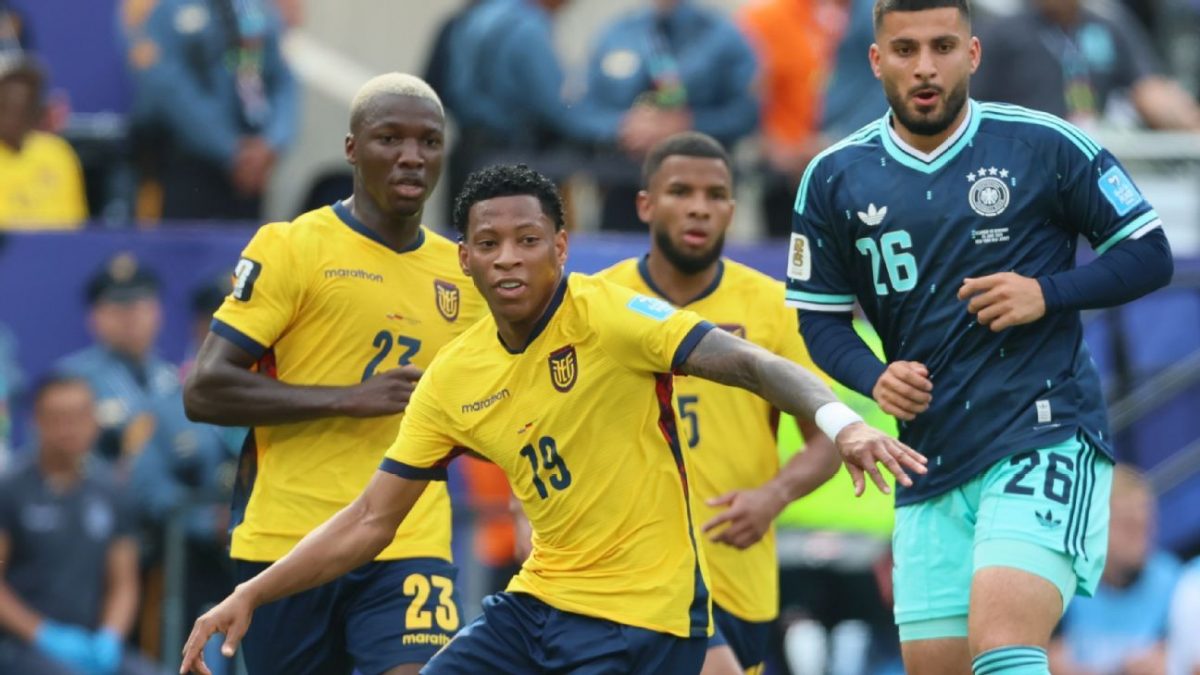 Ecuador surpreende e vira sobre a Alemanha