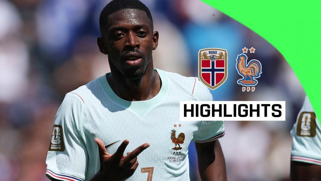 Dembele brilha e França vence a Noruega