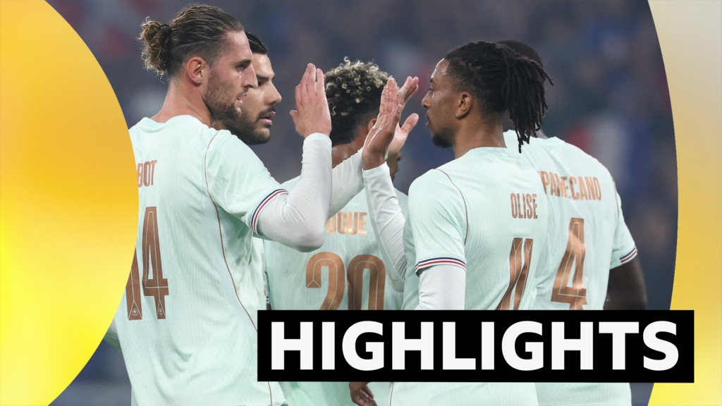 Olise marca três gols e França vence Irlanda do Norte
