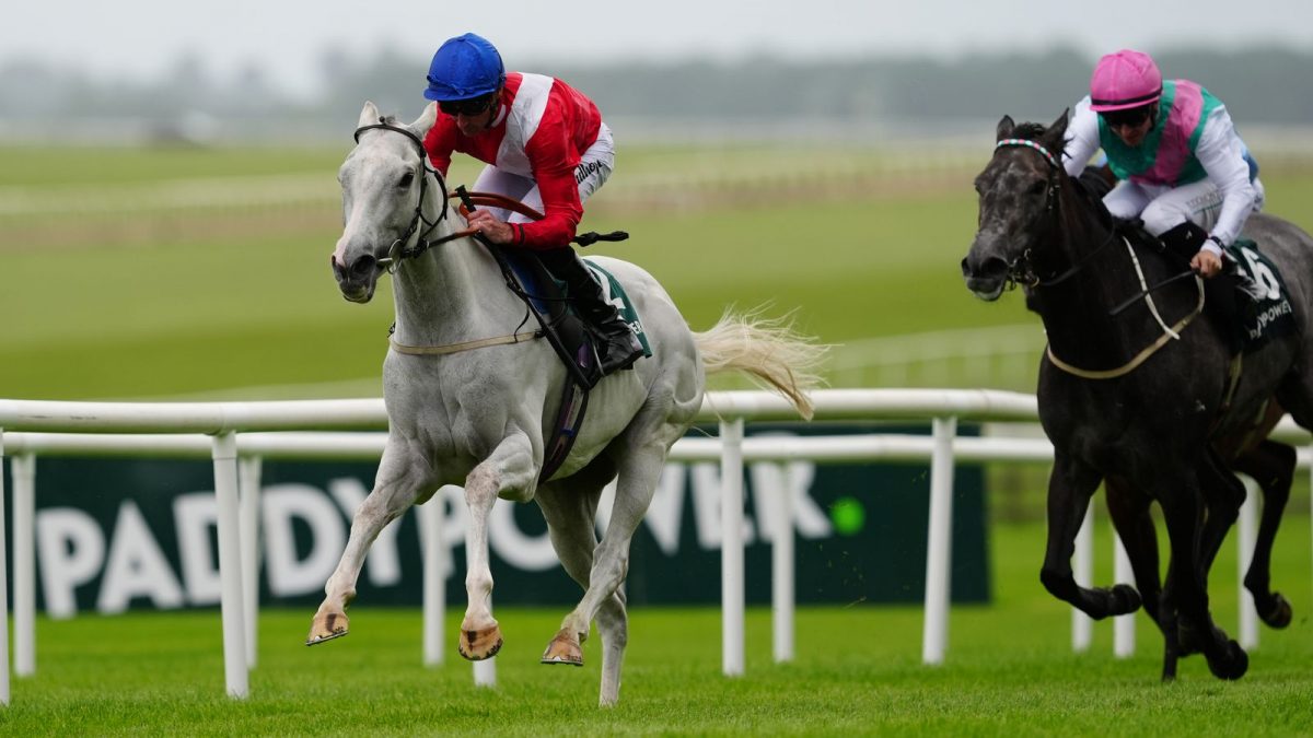 Estrange vence a corrida de Pretty Polly Stakes