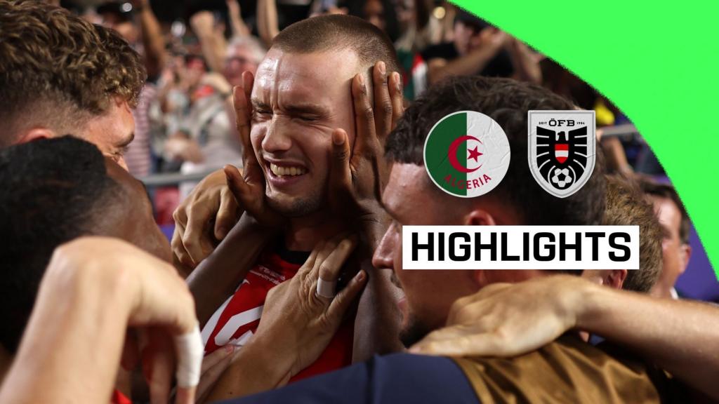 Austria e Argélia empatam em jogo emocionante