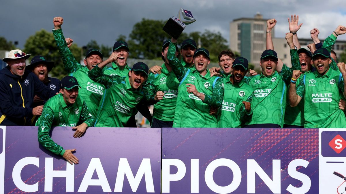 Ireland conquista vitória histórica sobre a Índia