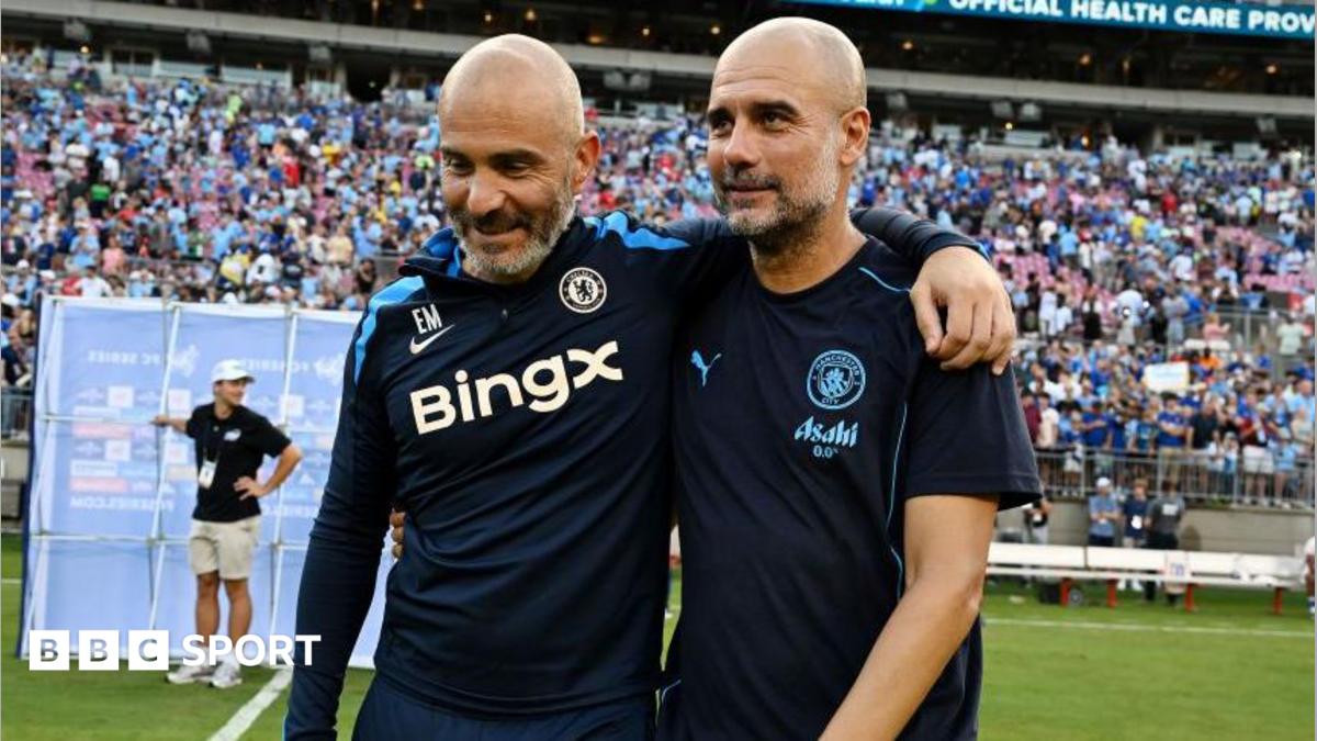 Enzo Maresca é apresentado no Manchester City