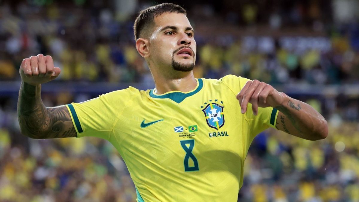 Bruno Guimarães: de lateral a destaque