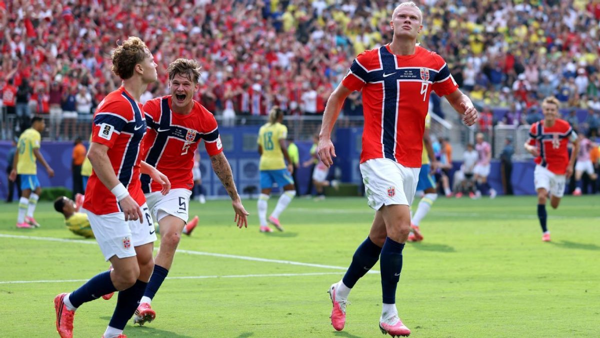 Brasil Eliminado: Haaland Brilha e Noruega Avança
