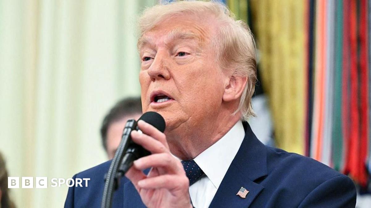 Trump confirma ter pedido à Fifa para rever suspensão de Balogun