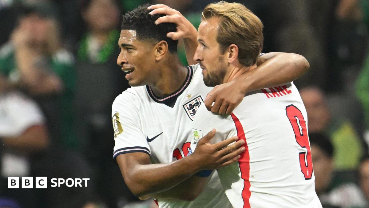 England Dependente de Kane e Bellingham