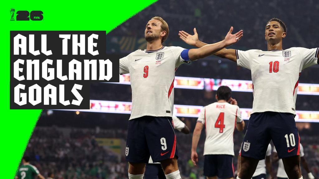 Relembre todos os gols da campanha da Inglaterra na Copa do Mundo