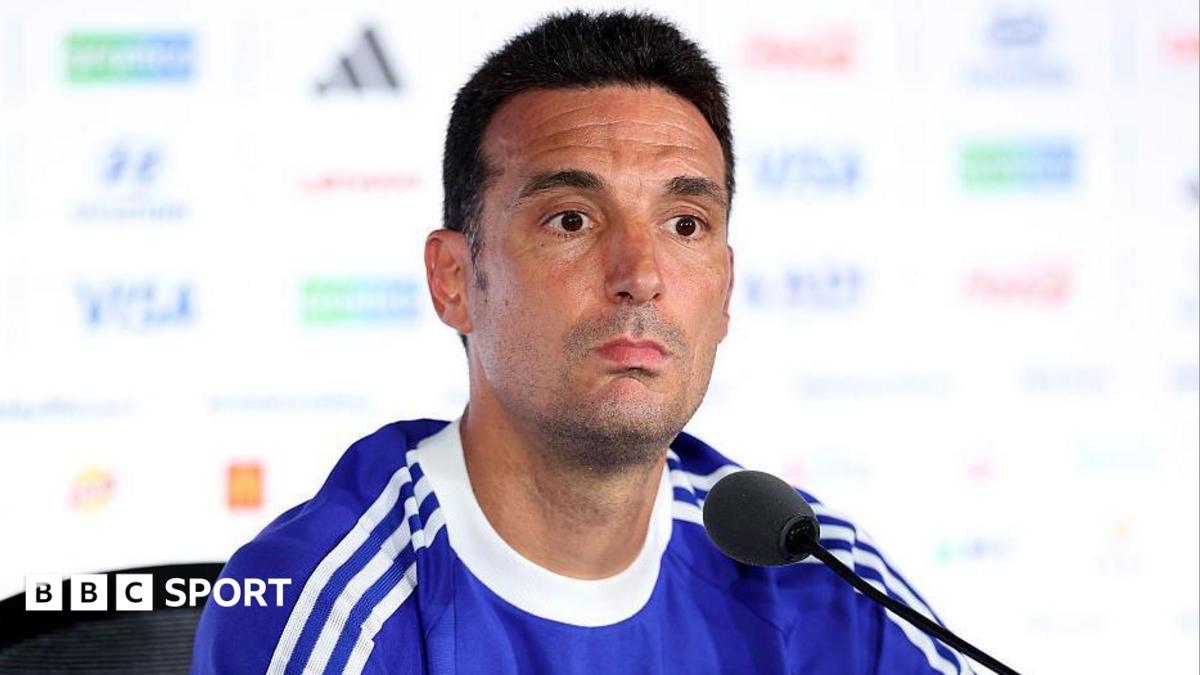 Scaloni: ‘não vamos misturar política e futebol’